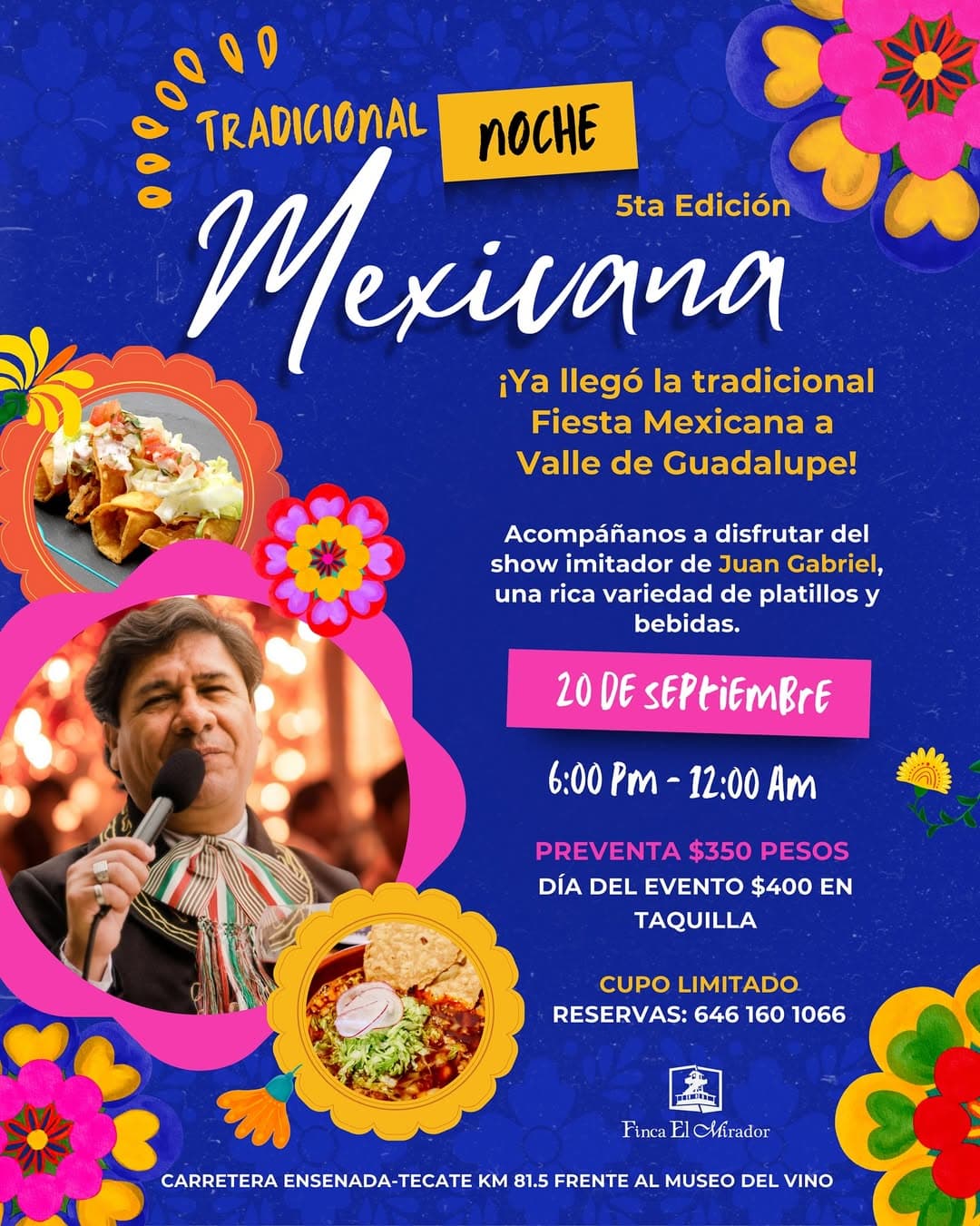 Fiesta Mexicana - Show de Juan Gabriel